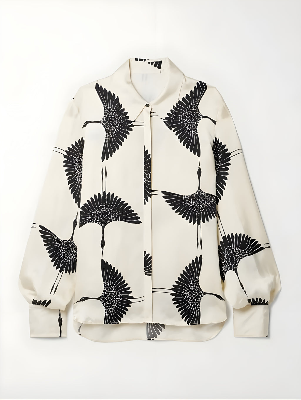 Wings printed korean cord set