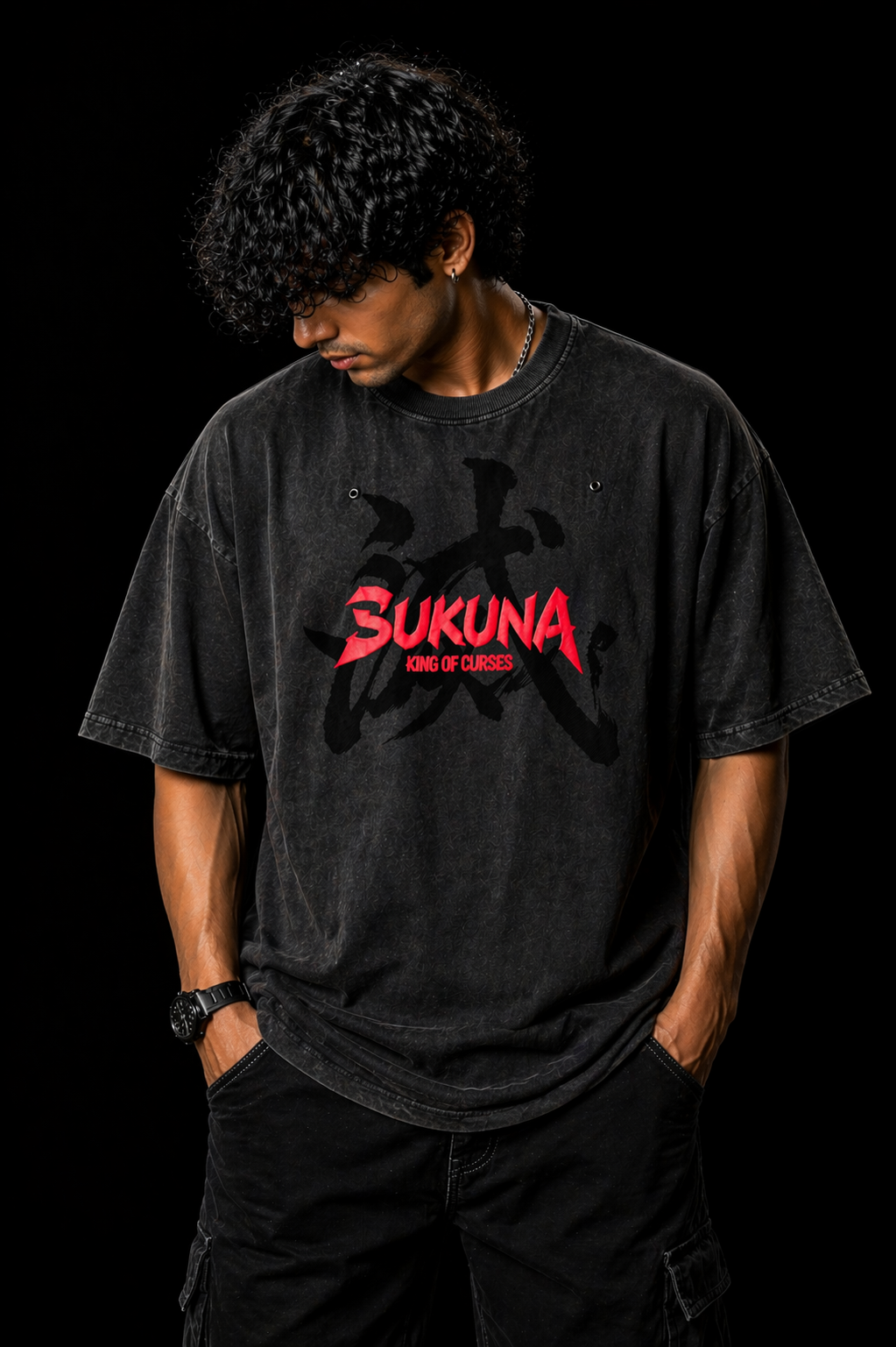 SUKUNA -KING OF CURSES  (OVERSIZED)