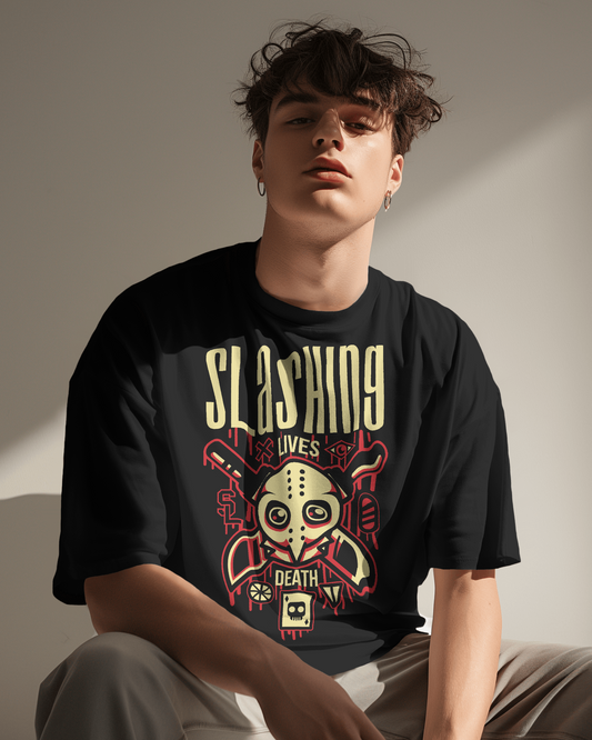 SLASHING LIVES (OVERSIZED)